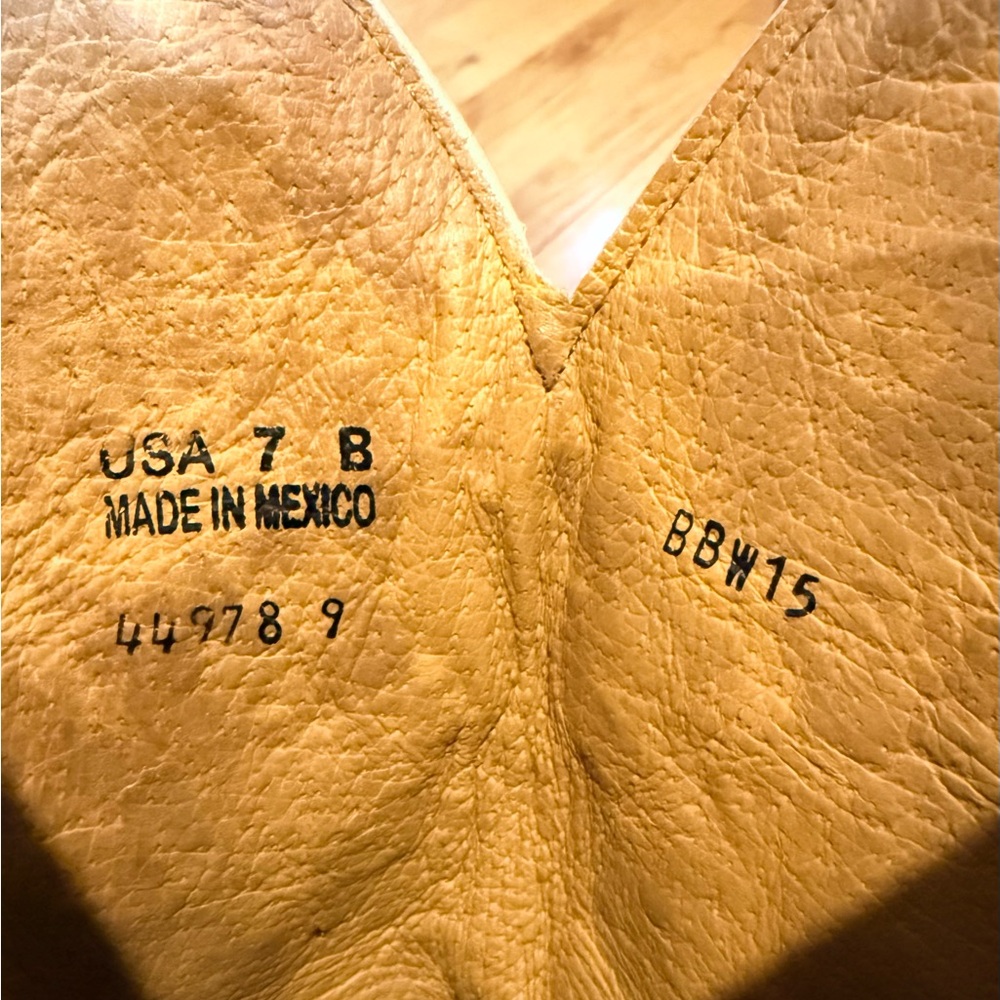 Shyanne Leather Red ish/Rosey Floral Embroidered Cowgirl Heeled Boots - Picture 6 of 12